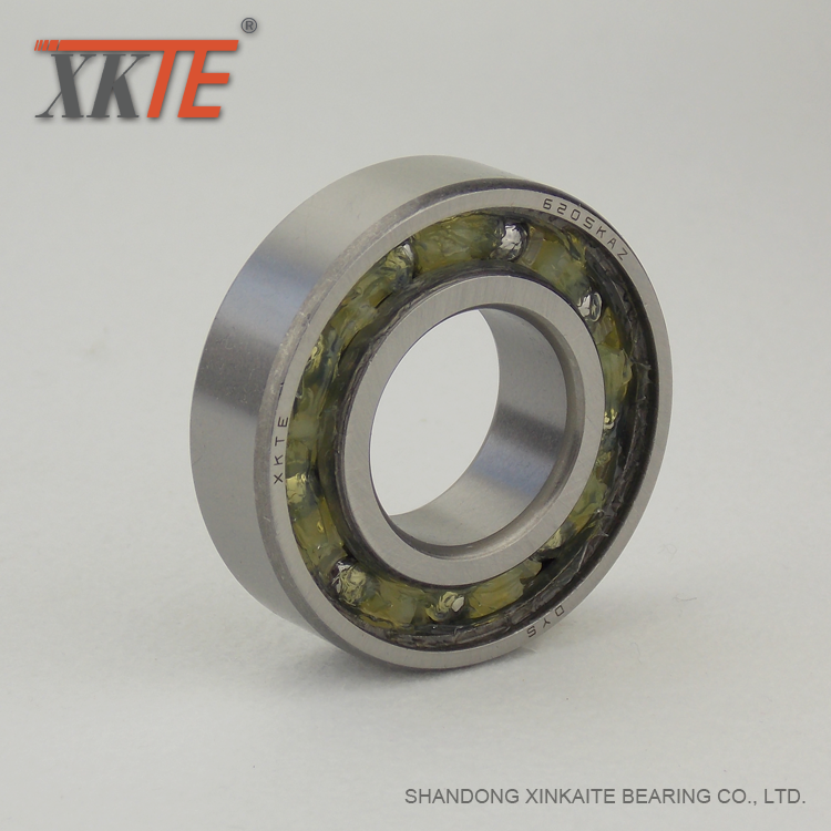 Poliamida 6/6 Cage Bearing For Roller Conveyor Mining Pit