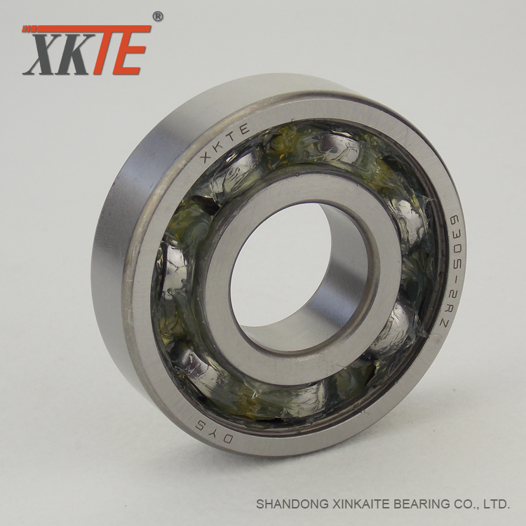 Ball Bearing For Conveyor Mining UHMWPE Idler Roller