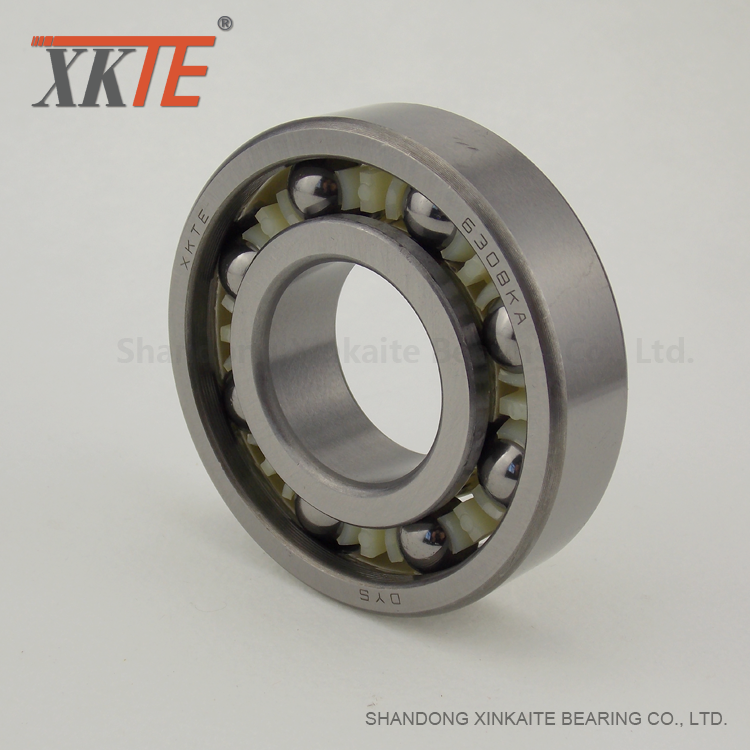 Ball Bearing Digunakan untuk Roller Conveyor Belt Bergerak