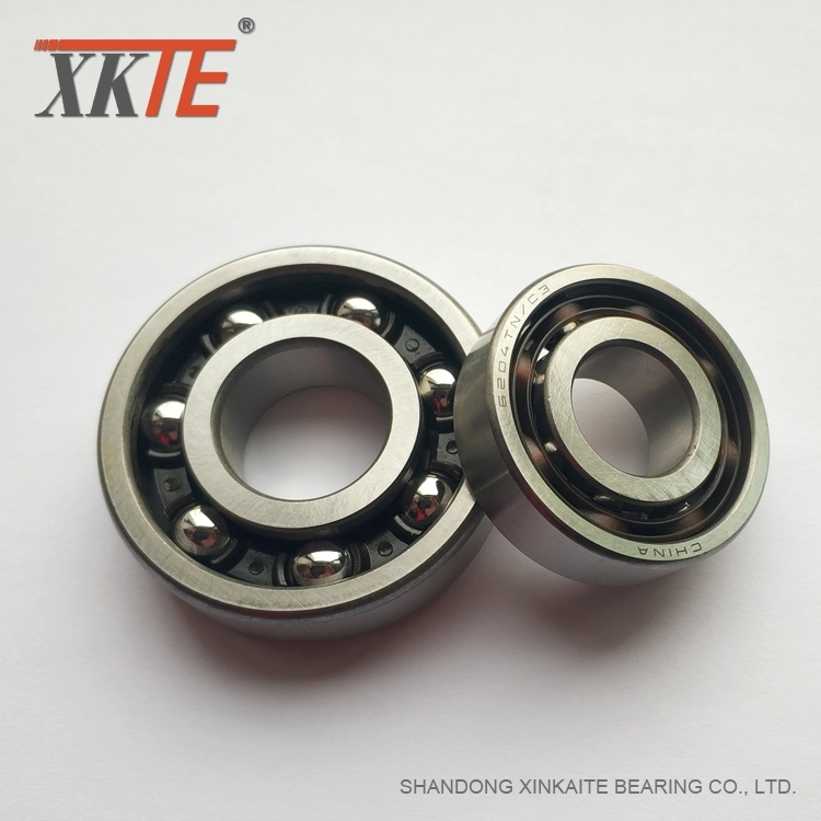 PA 66 Cage Bearing For Mining Conveyor Idler Roller