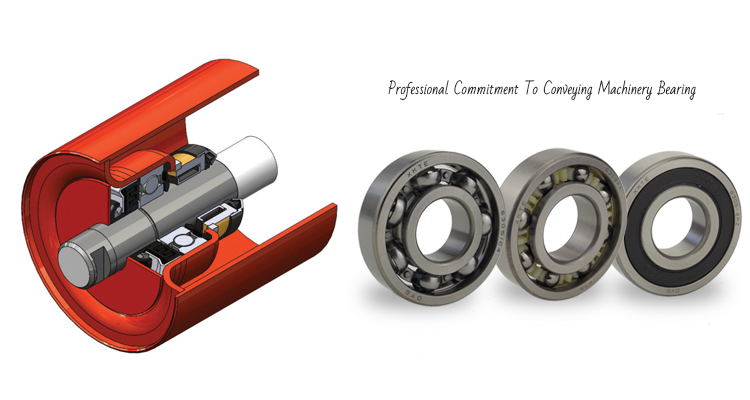 Bulk penghantar Spiral idlers Parts