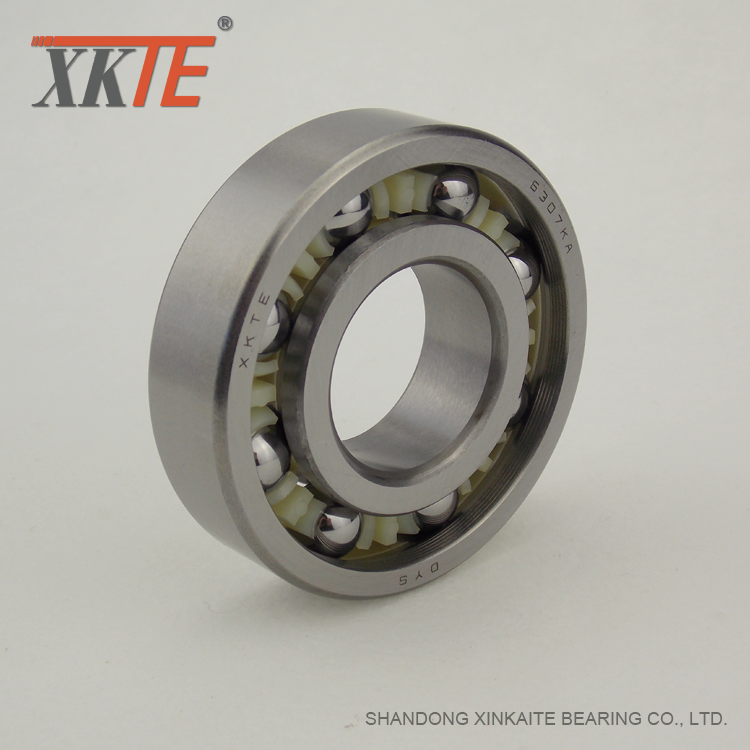 Ball bearing Polyamide Cage untuk penghantar pinggang Troughed