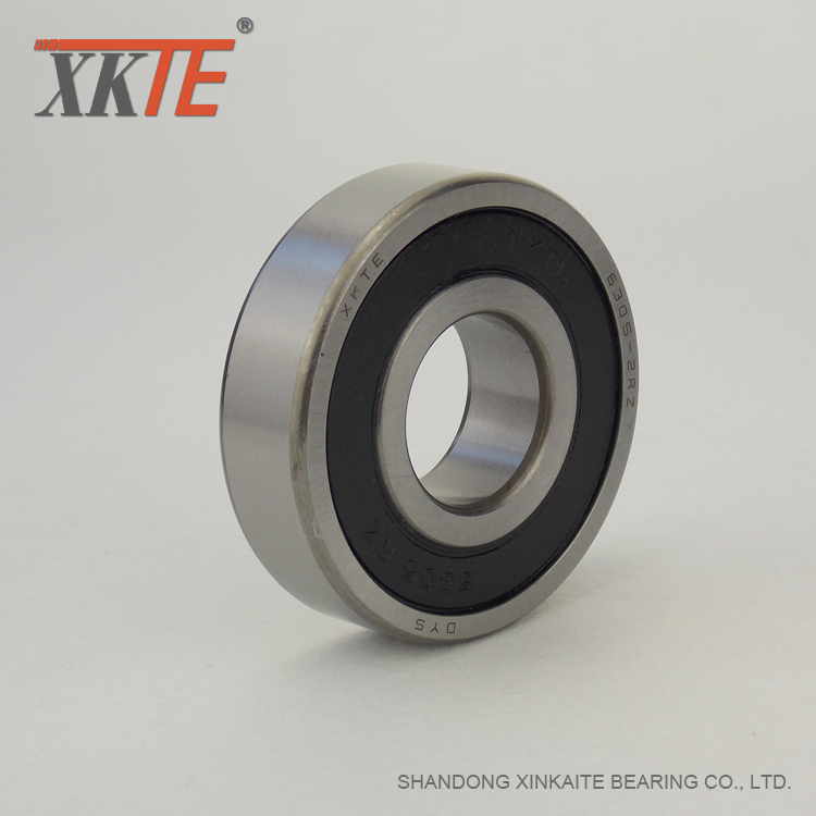 Rubber Sealed Bearing 6305 2RS C4 For Roller Conveyor
